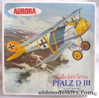 Aurora 1/48 Pfalz D-3 Collector Series - (D-III D.III), 1109-260 plastic model kit